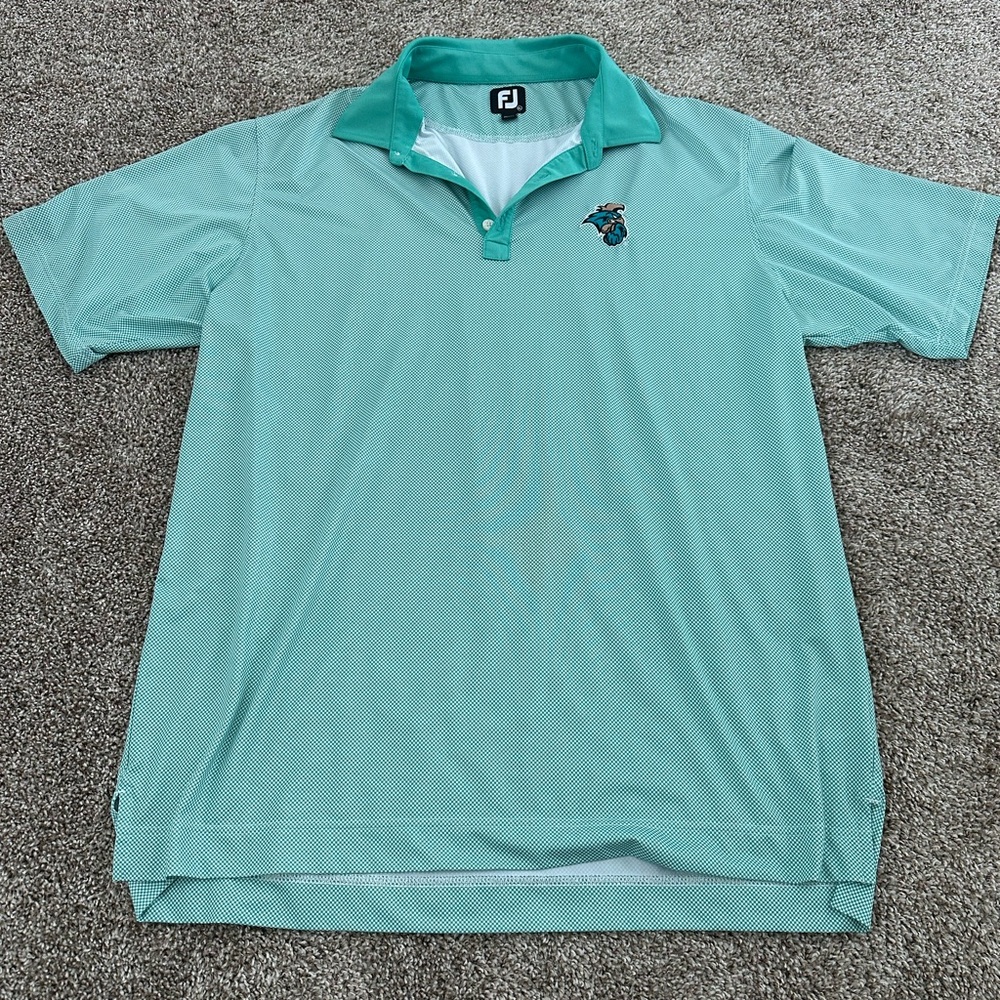 Coastal Carolina FootJoy Men's Green Polo Shirt